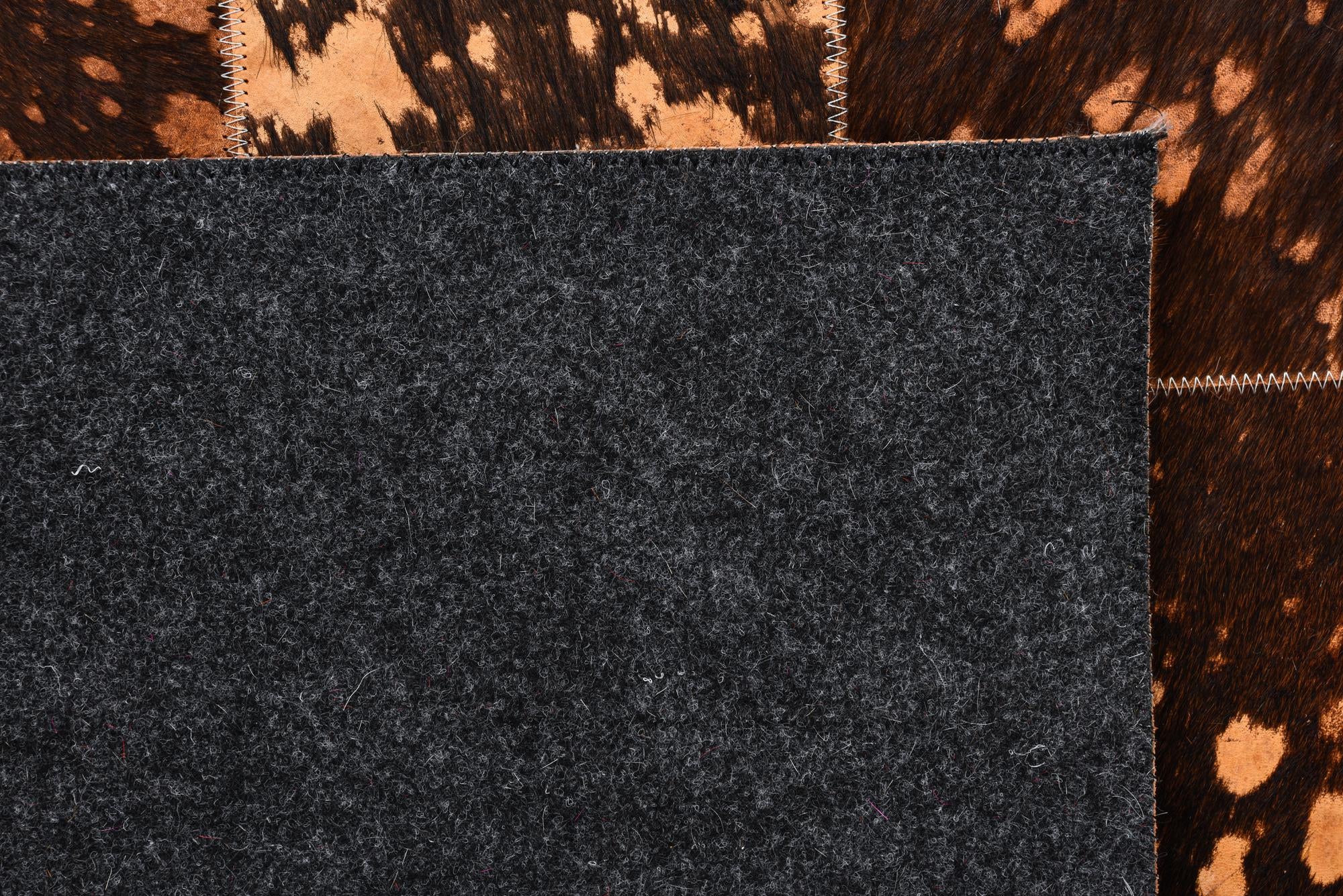 4' 10 x 7' 9 Cowhide Rug