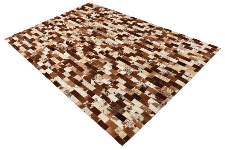 5' 3 x 7' 10 Cowhide Rug