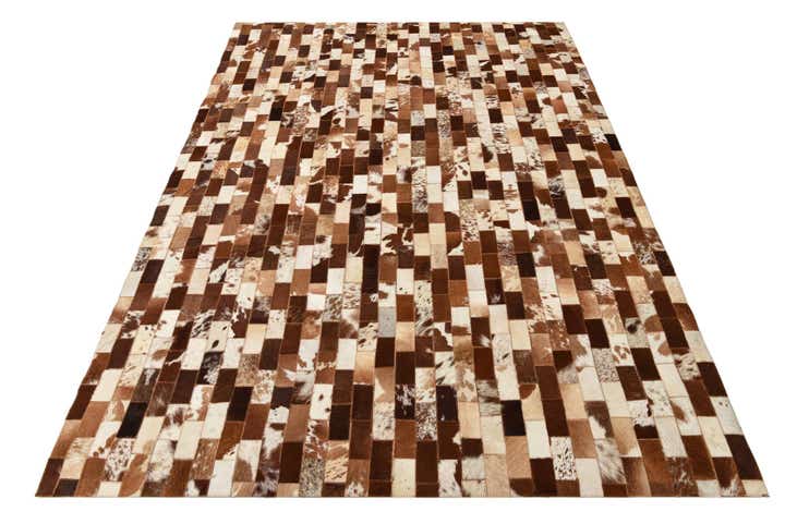 5' 3 x 7' 10 Cowhide Rug