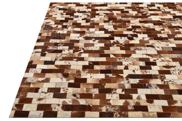 5' 3 x 7' 10 Cowhide Rug