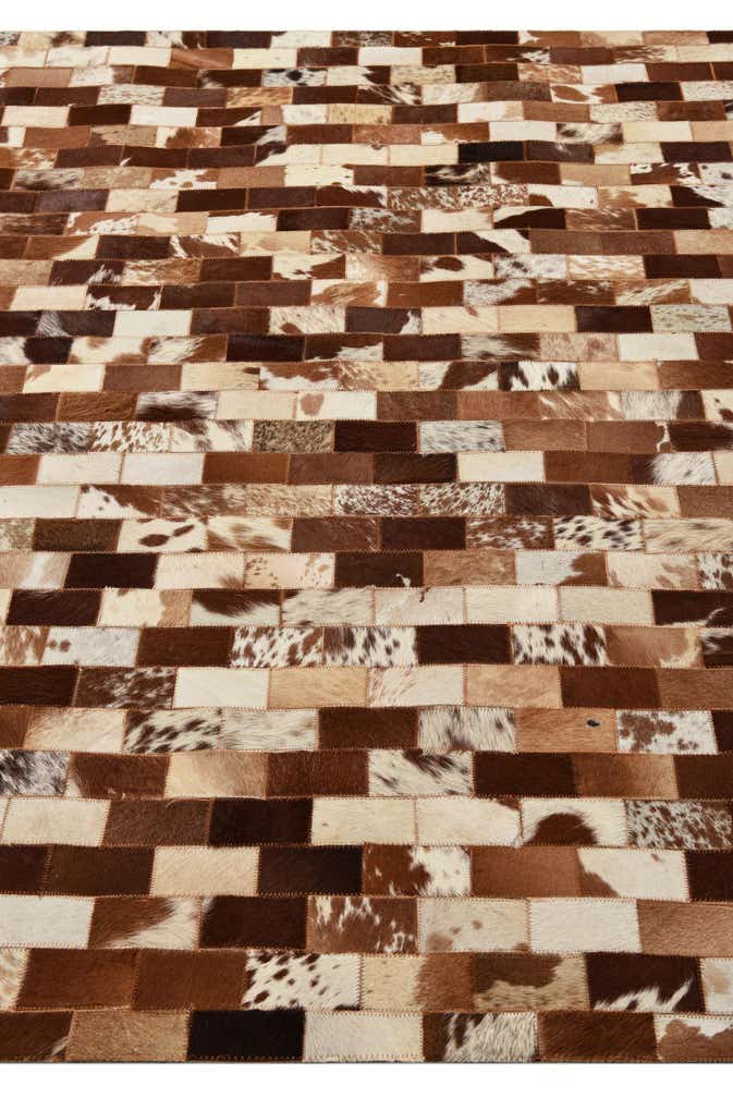 5' 3 x 7' 10 Cowhide Rug