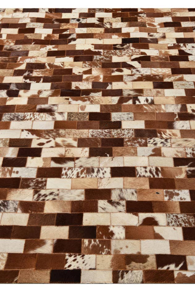Detail image of 5' 3 x 7' 10 Cowhide Rug