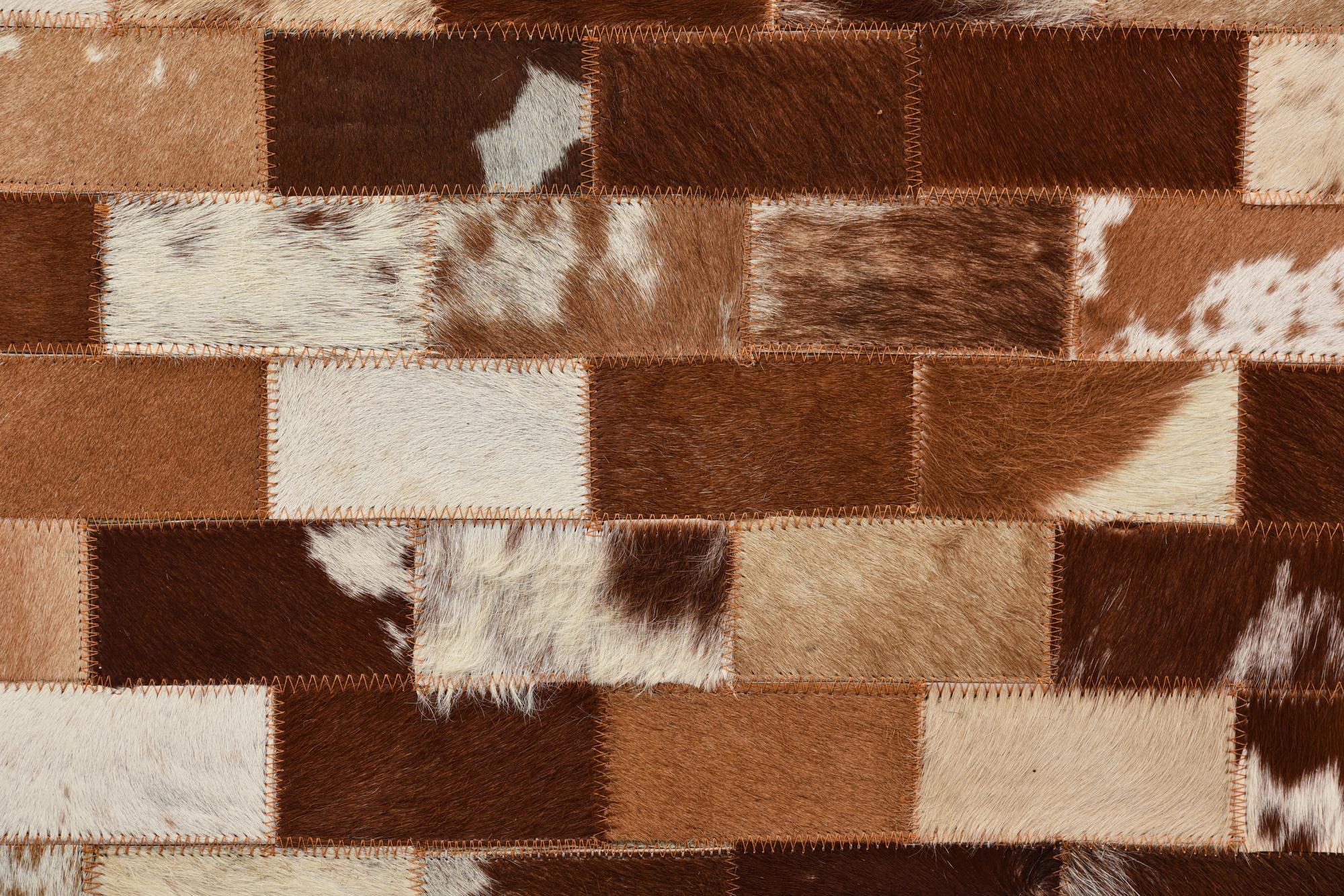 5' 3 x 7' 10 Cowhide Rug