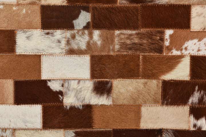 5' 3 x 7' 10 Cowhide Rug