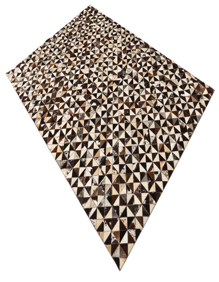 Detail image of 5' 4 x 7' 7 Cowhide Rug