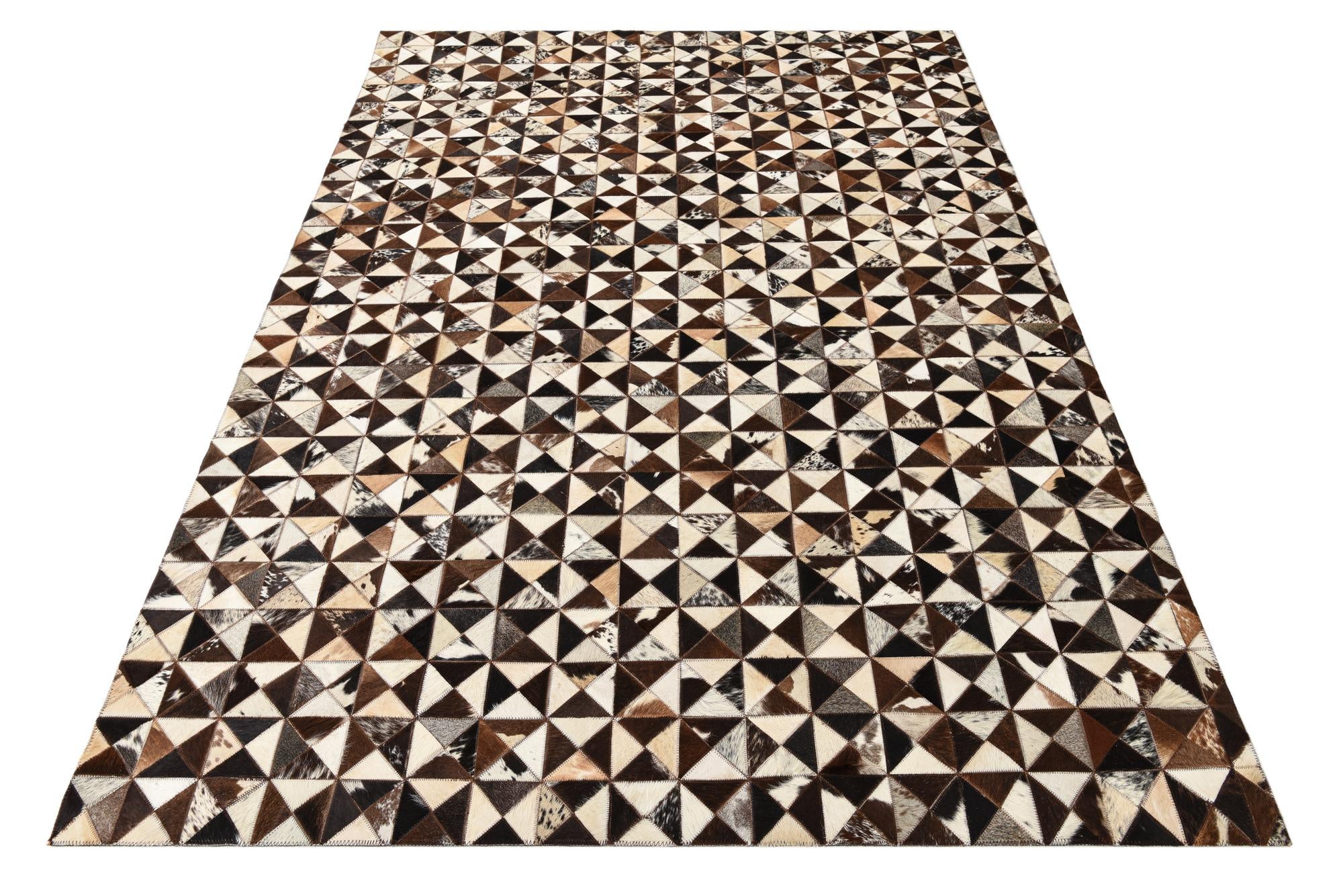 5' 4 x 7' 7 Cowhide Rug