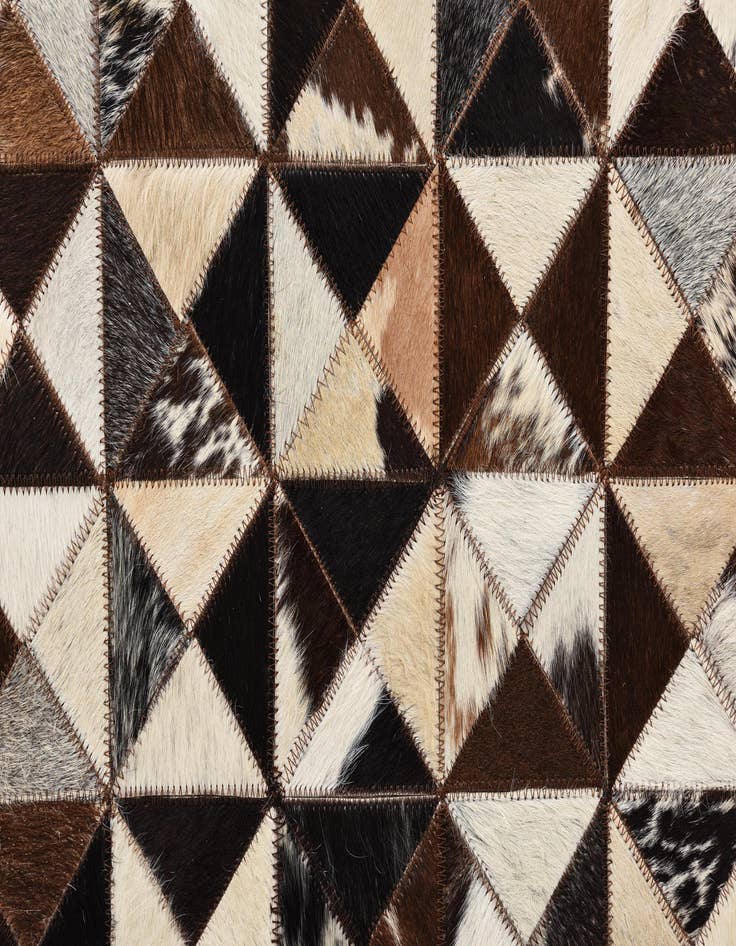 Detail image of 5' 4 x 7' 7 Cowhide Rug