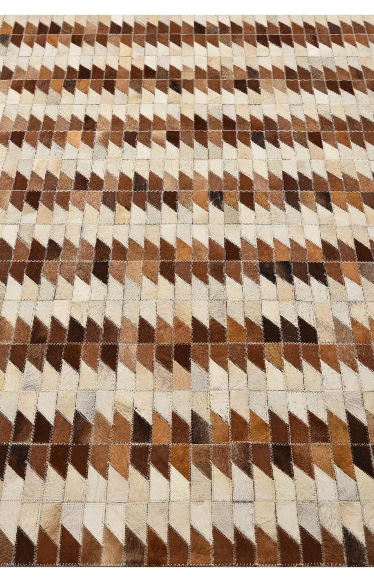 5' 4 x 7' 5 Cowhide Rug