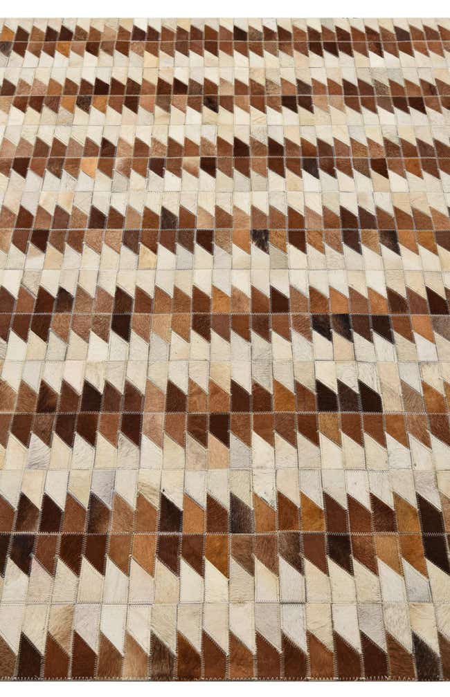 5' 4 x 7' 5 Cowhide Rug
