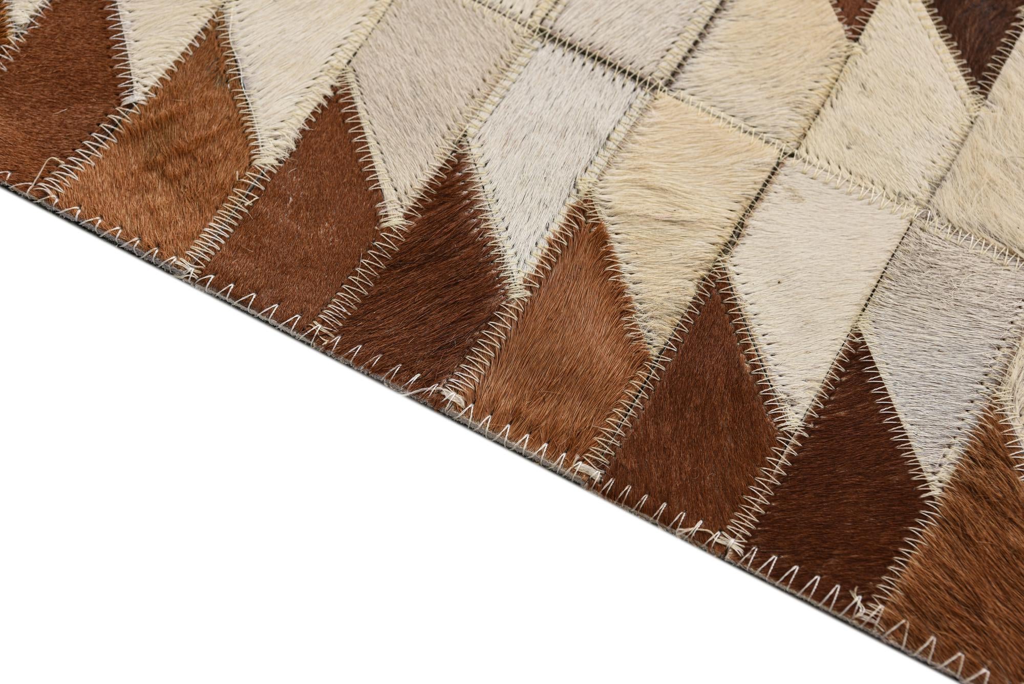 5' 4 x 7' 5 Cowhide Rug