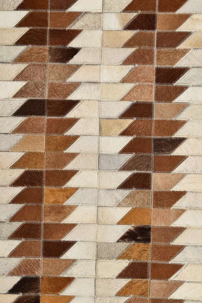 5' 4 x 7' 5 Cowhide Rug