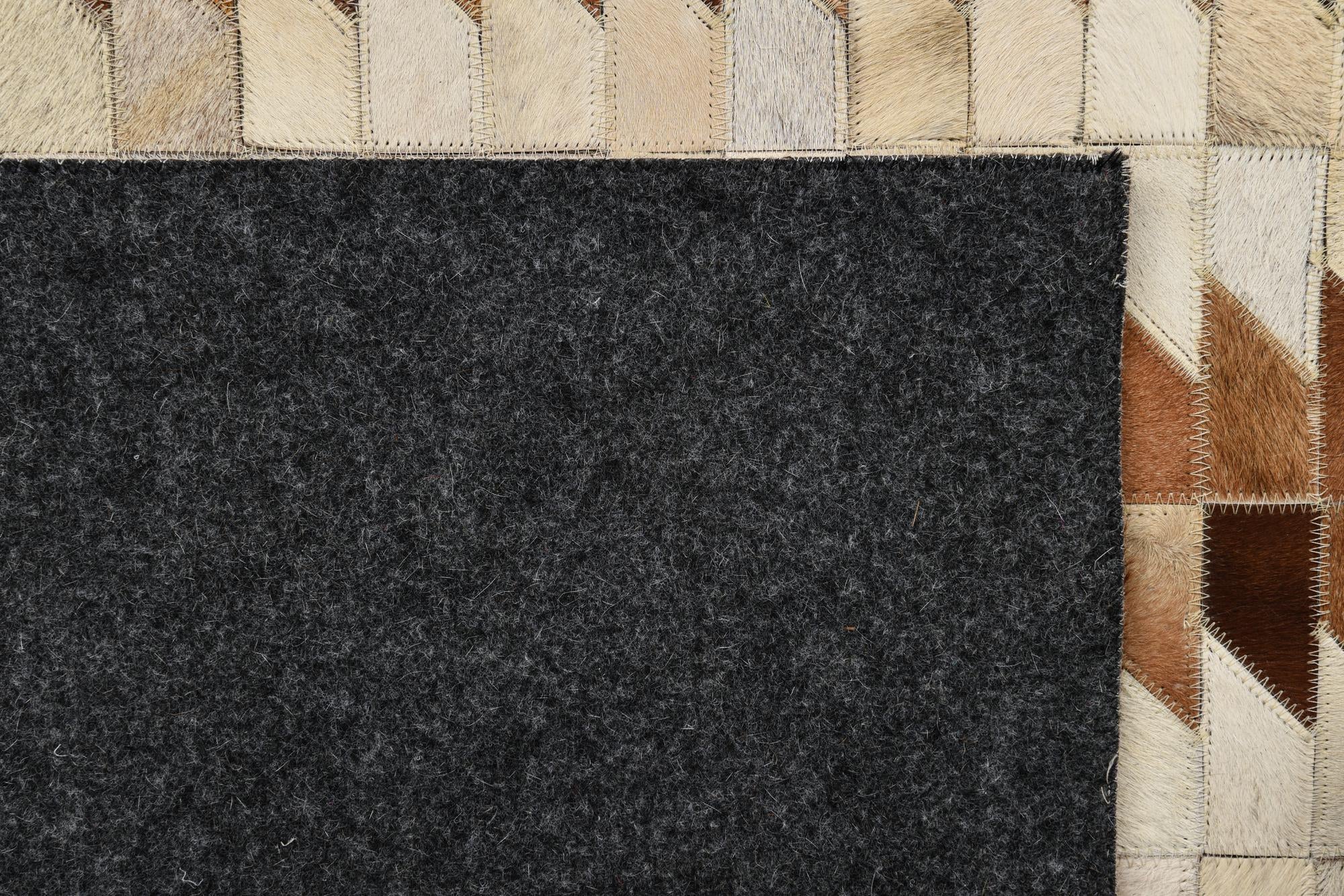5' 4 x 7' 5 Cowhide Rug