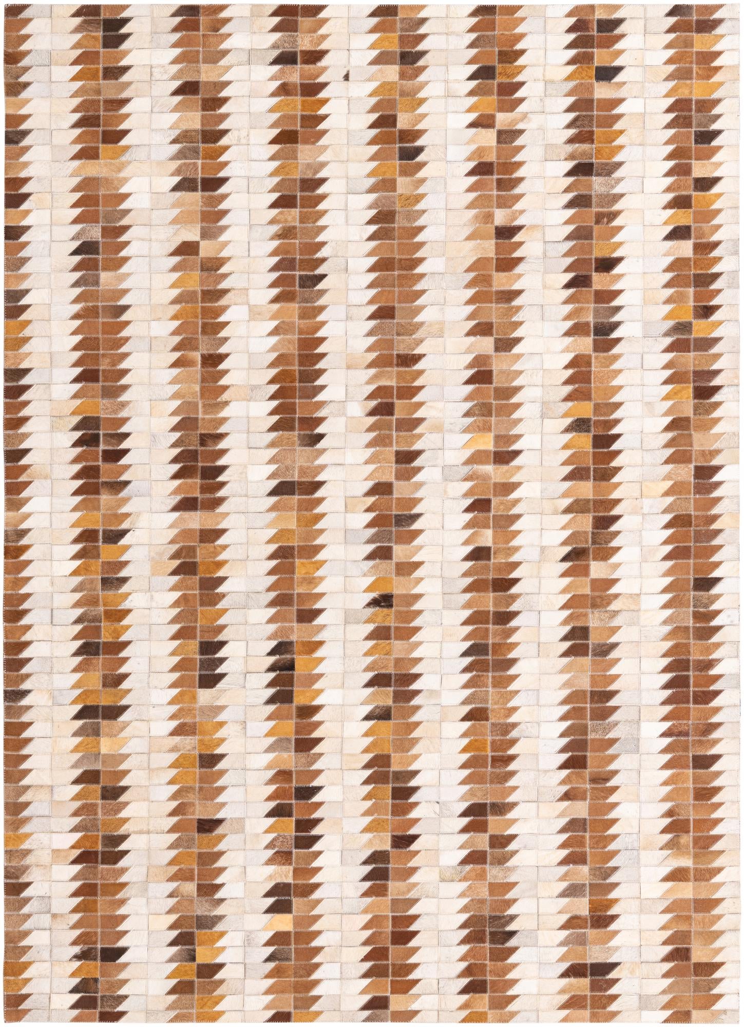5' 4 x 7' 5 Cowhide Rug