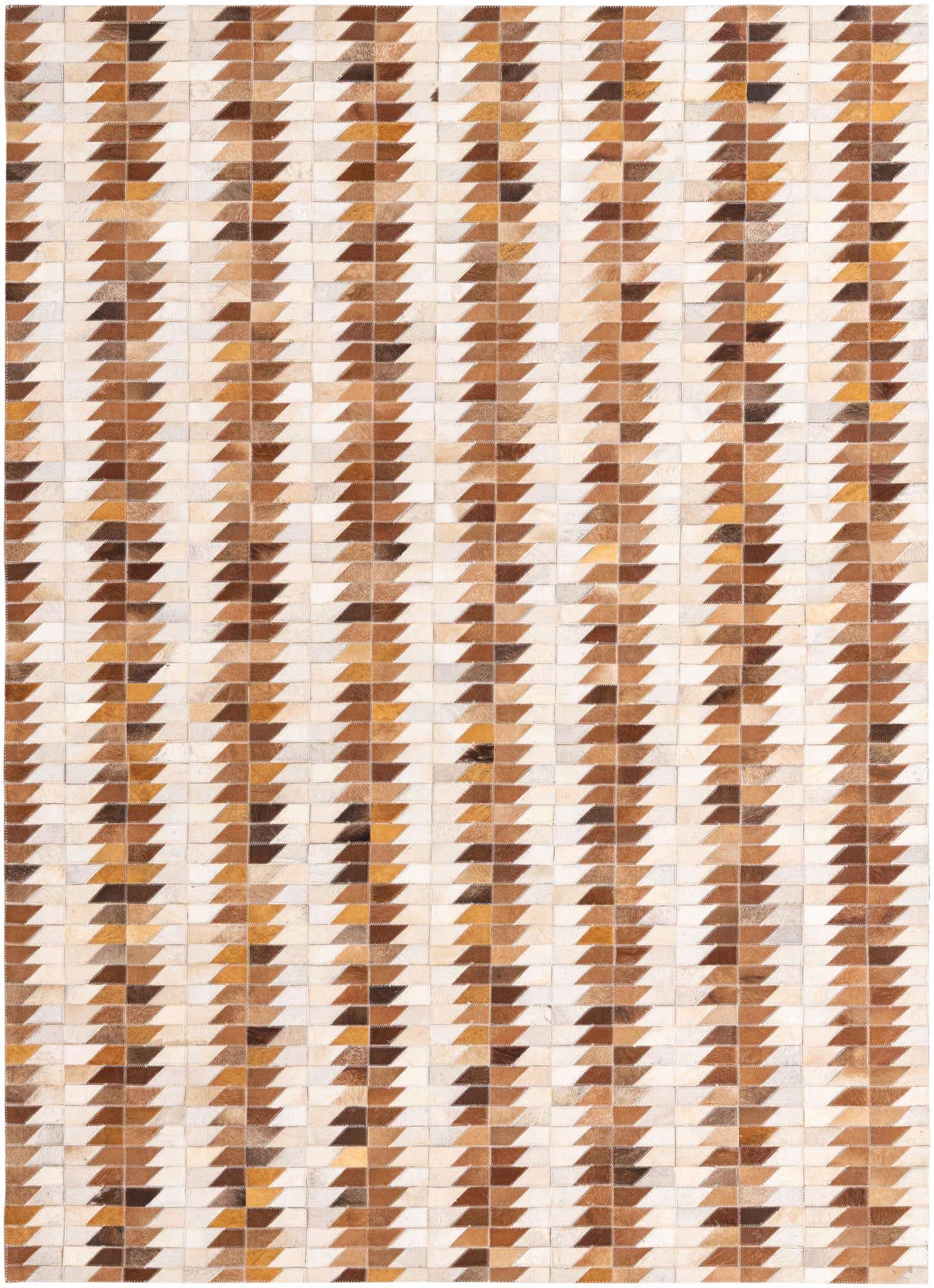 5' 4 x 7' 5 Cowhide Rug