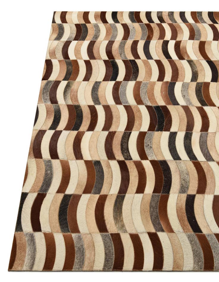 Detail image of 5' x 7' 8 Cowhide Rug