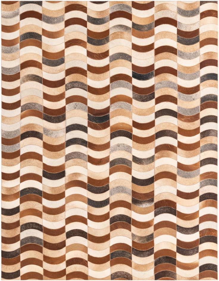 Detail image of 5' x 7' 8 Cowhide Rug