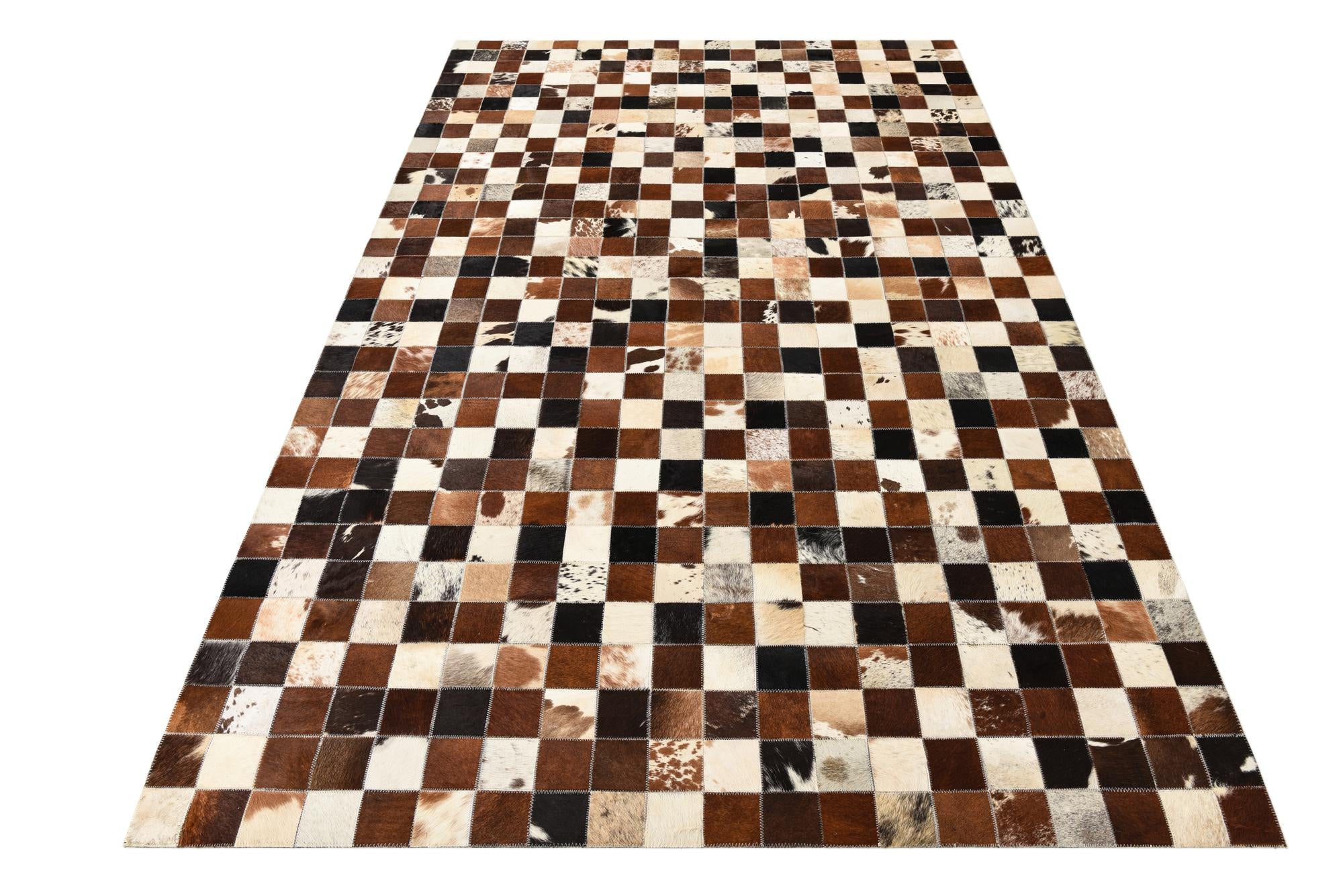 5' x 7' 10 Cowhide Rug