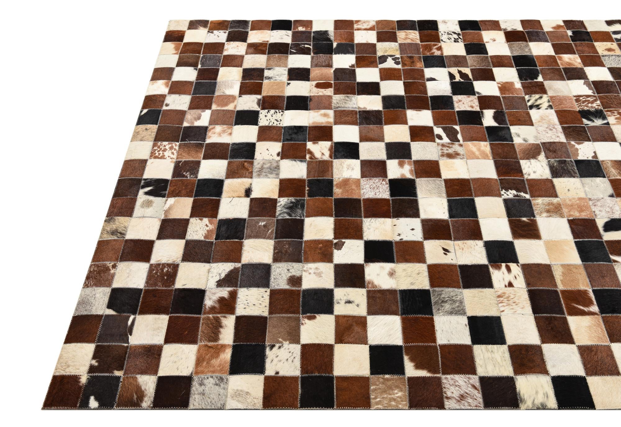 5' x 7' 10 Cowhide Rug