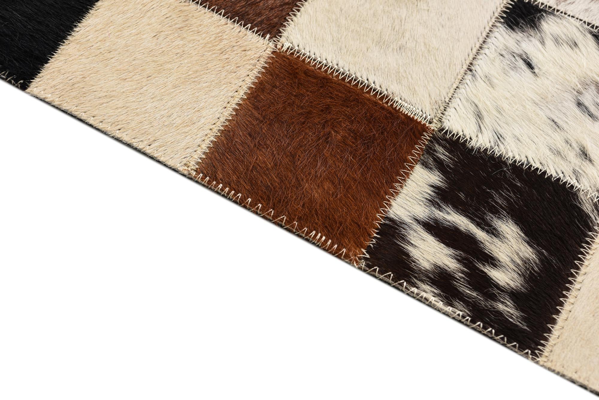 5' x 7' 10 Cowhide Rug