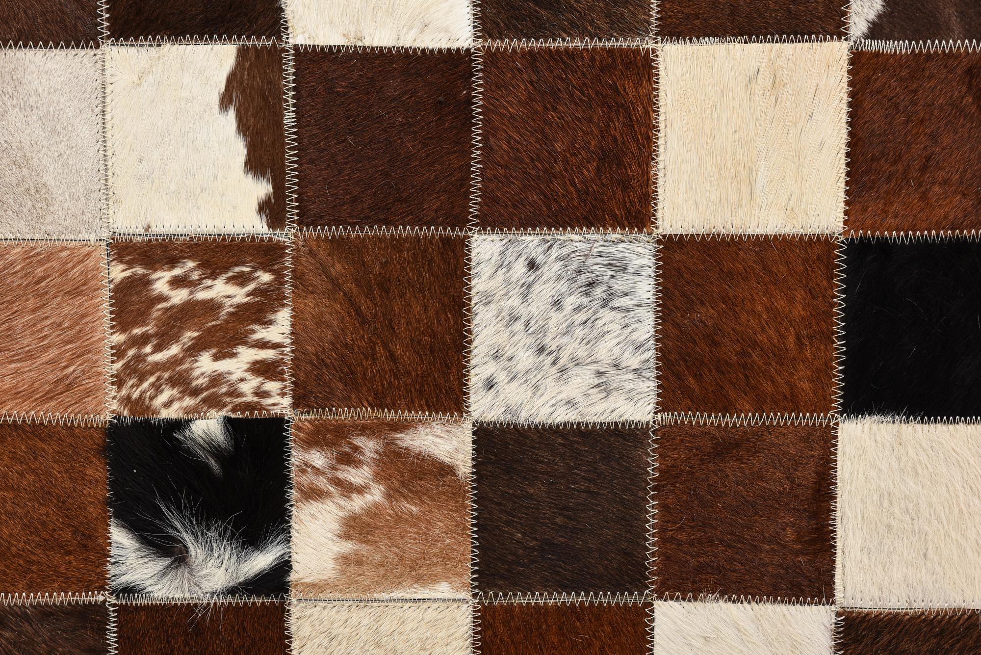 5' x 7' 10 Cowhide Rug