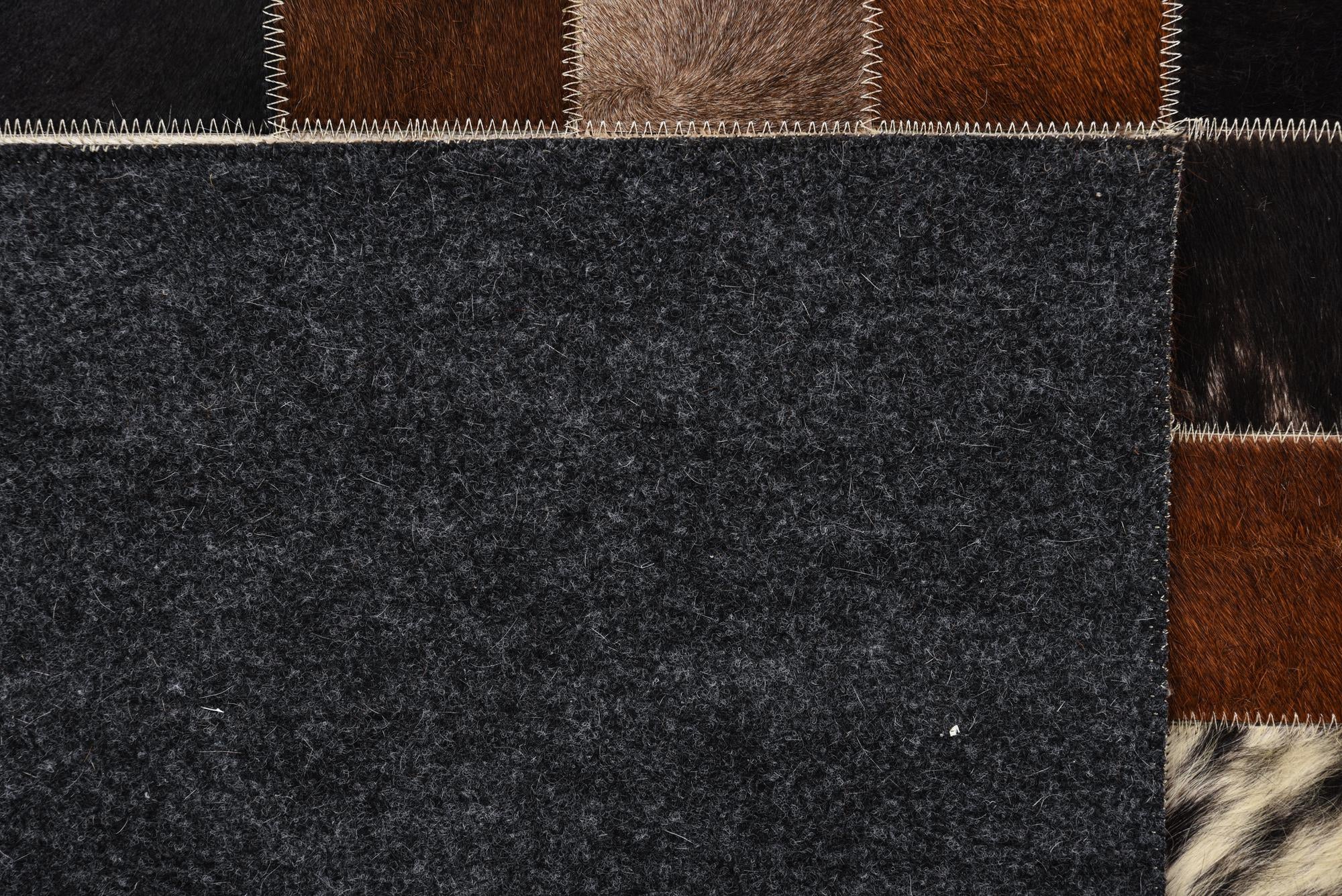 5' x 7' 10 Cowhide Rug