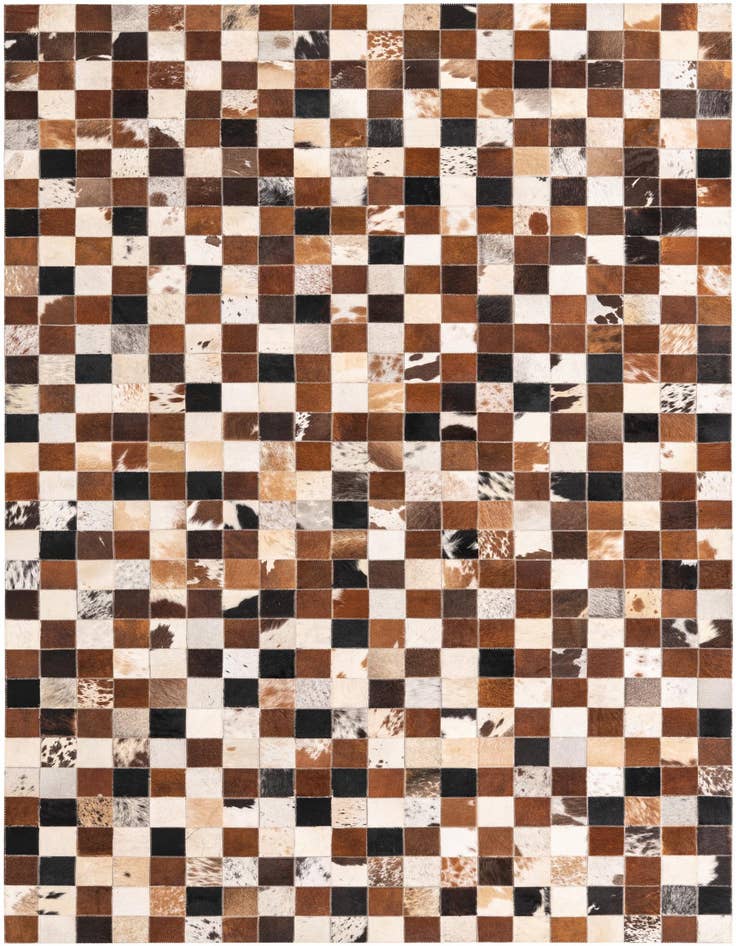 Detail image of 5' x 7' 10 Cowhide Rug