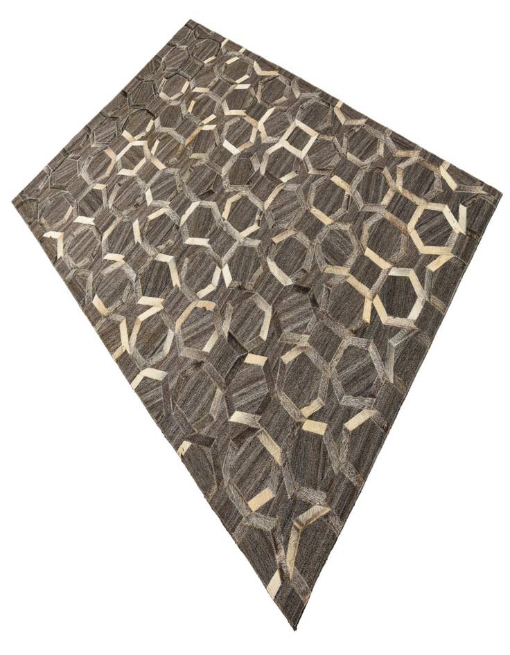 Detail image of 5' x 7' 9 Cowhide Rug