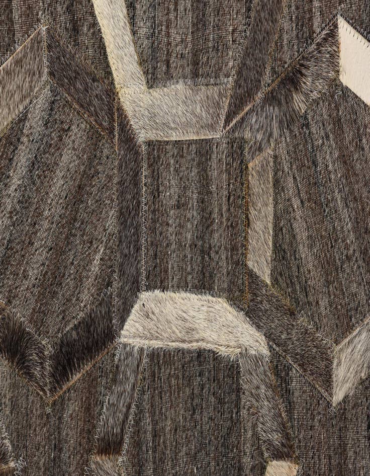 Detail image of 5' x 7' 9 Cowhide Rug