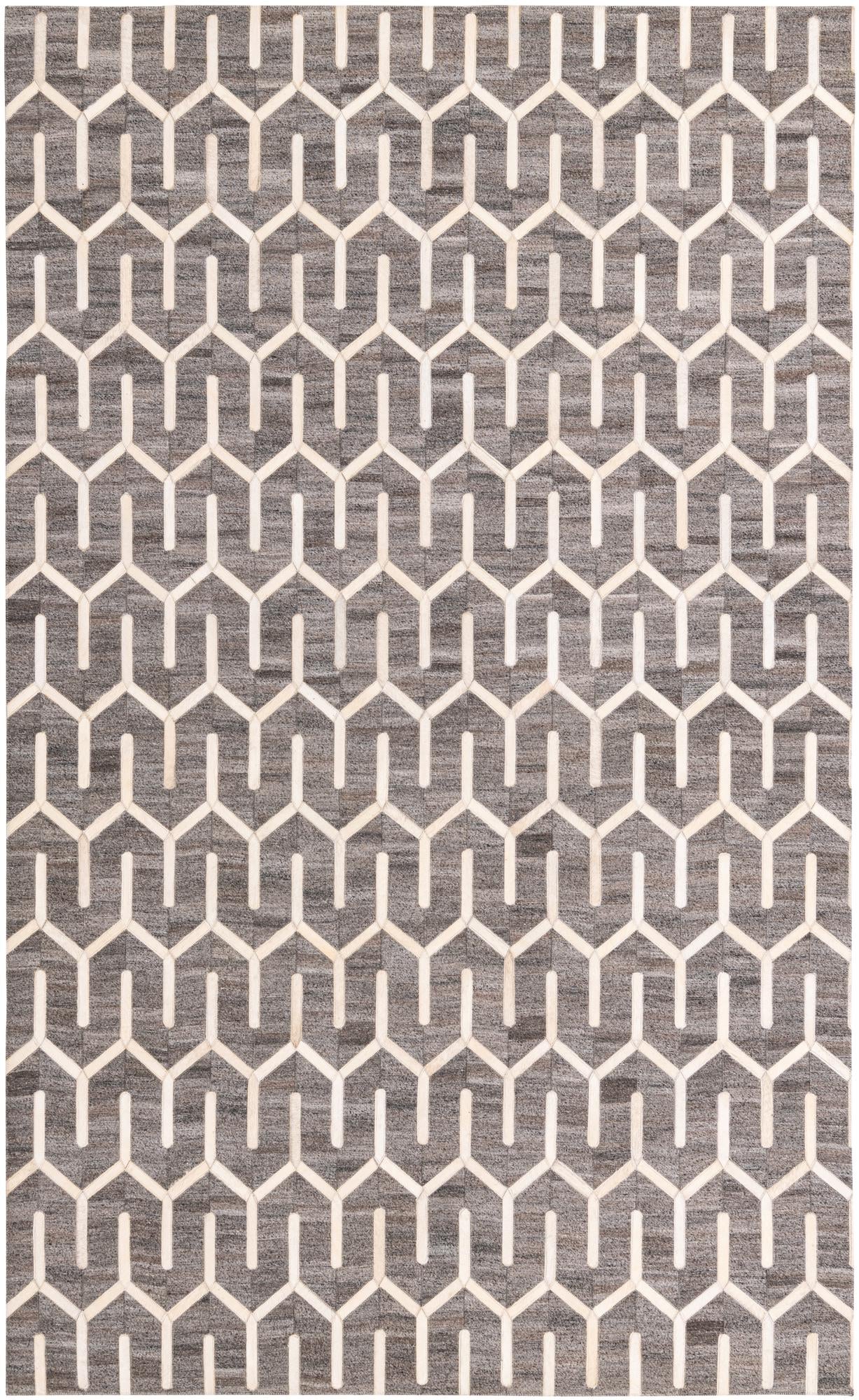 5' x 8' 1 Cowhide Rug