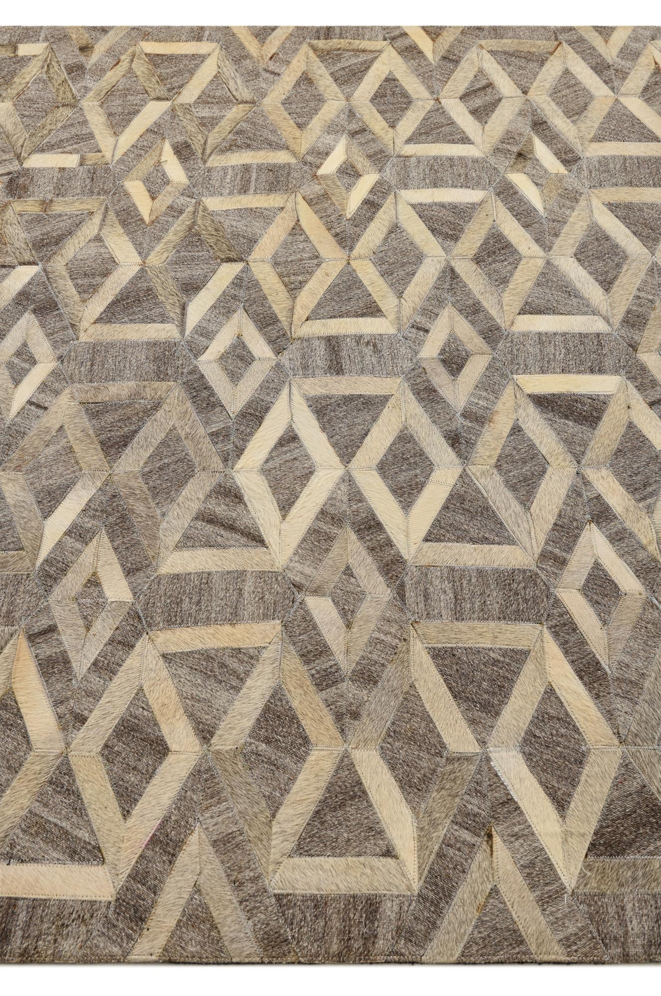 5' 1 x 7' 10 Cowhide Rug