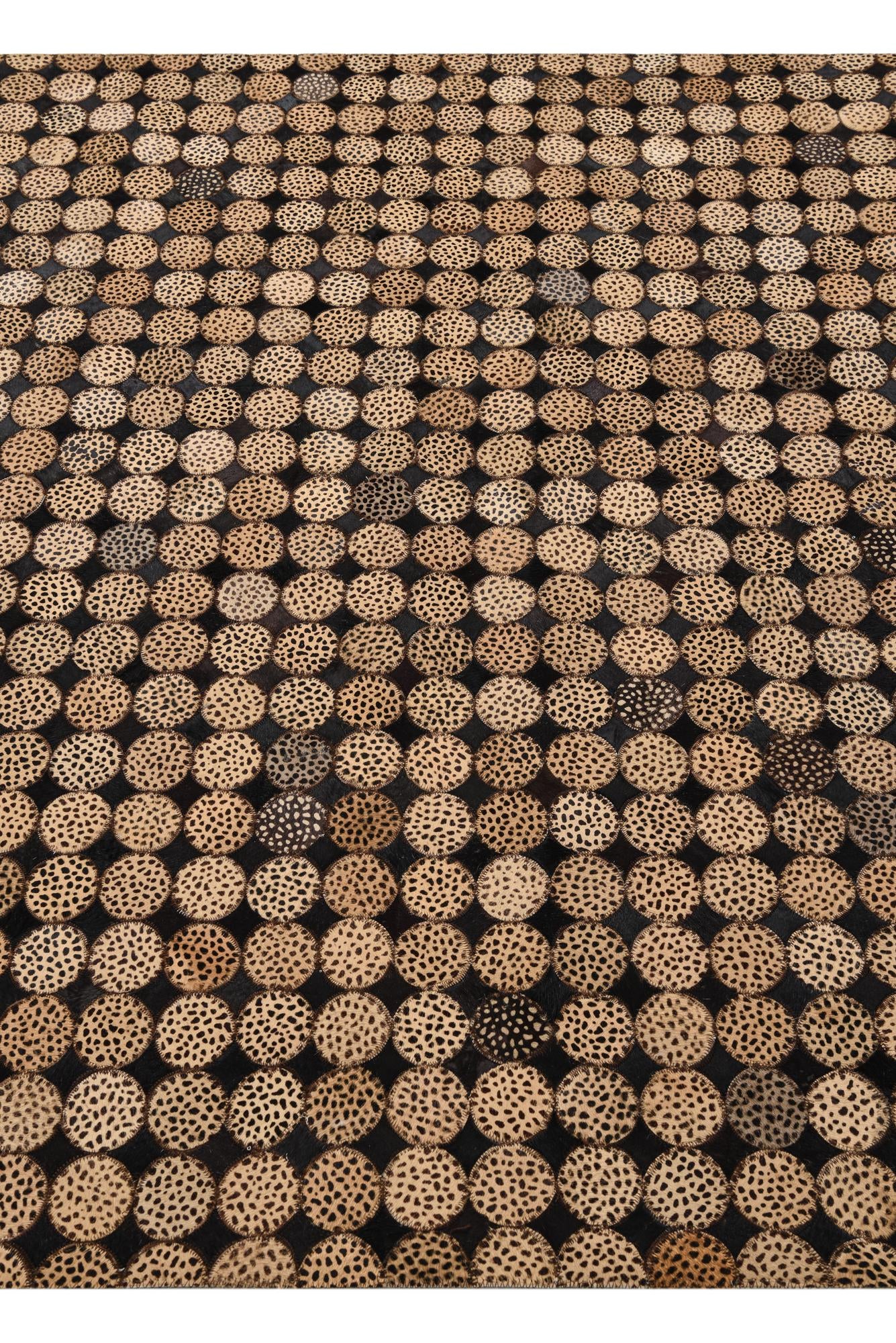5' 1 x 7' 6 Cowhide Rug