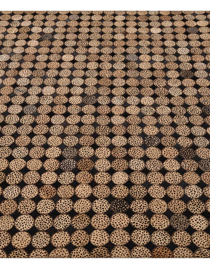 Detail image of 5' 1 x 7' 6 Cowhide Rug