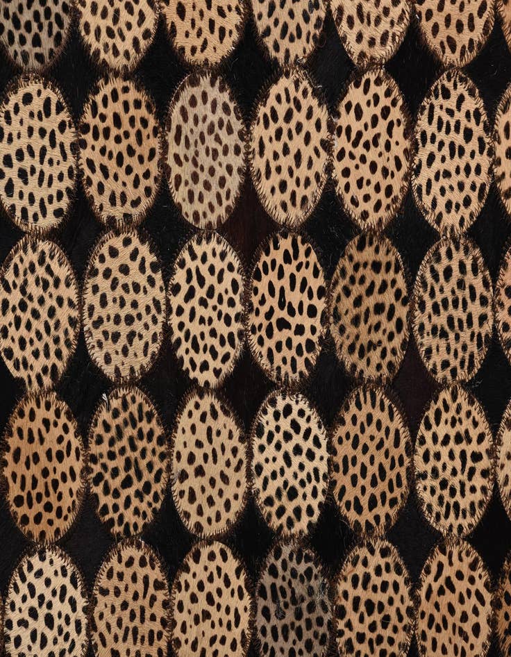 Detail image of 5' 1 x 7' 6 Cowhide Rug