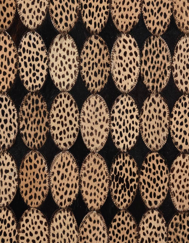 Detail image of 5' 1 x 7' 6 Cowhide Rug