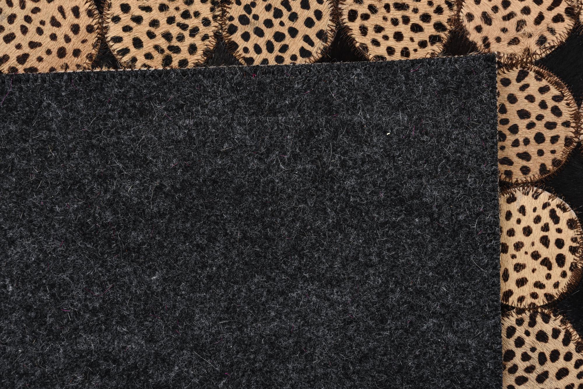 5' 1 x 7' 6 Cowhide Rug