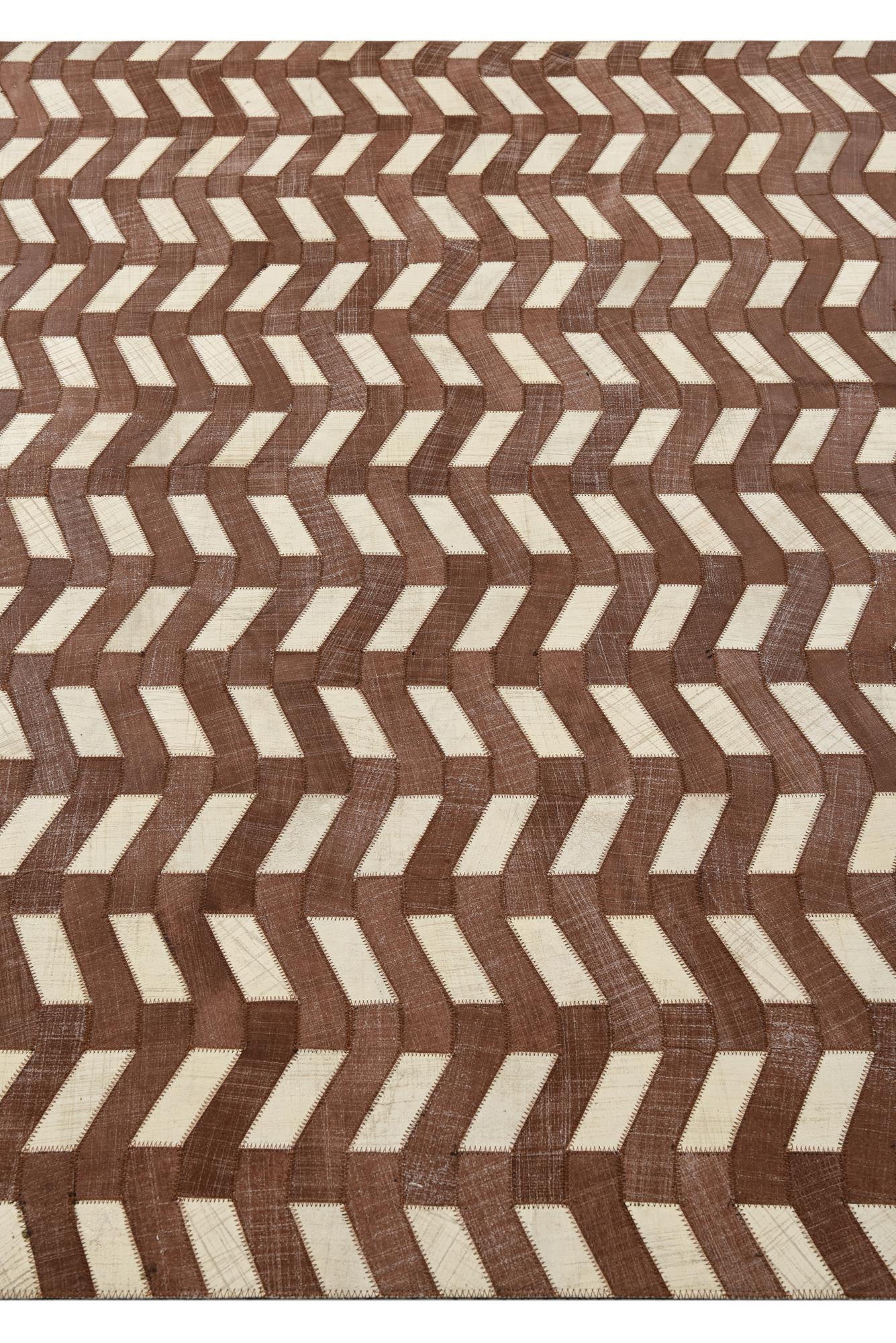 5' x 7' 10 Cowhide Rug