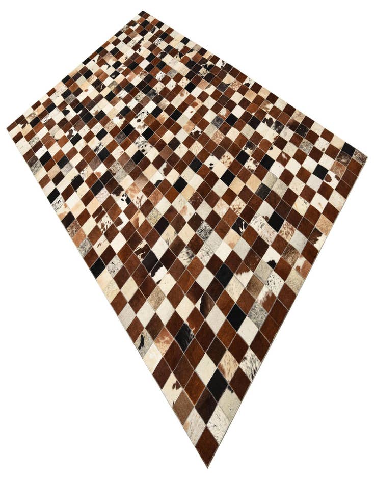 Detail image of 5' x 7' 10 Cowhide Rug