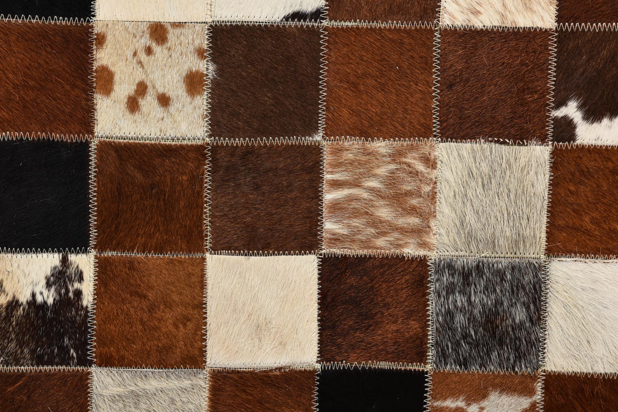 5' x 7' 10 Cowhide Rug
