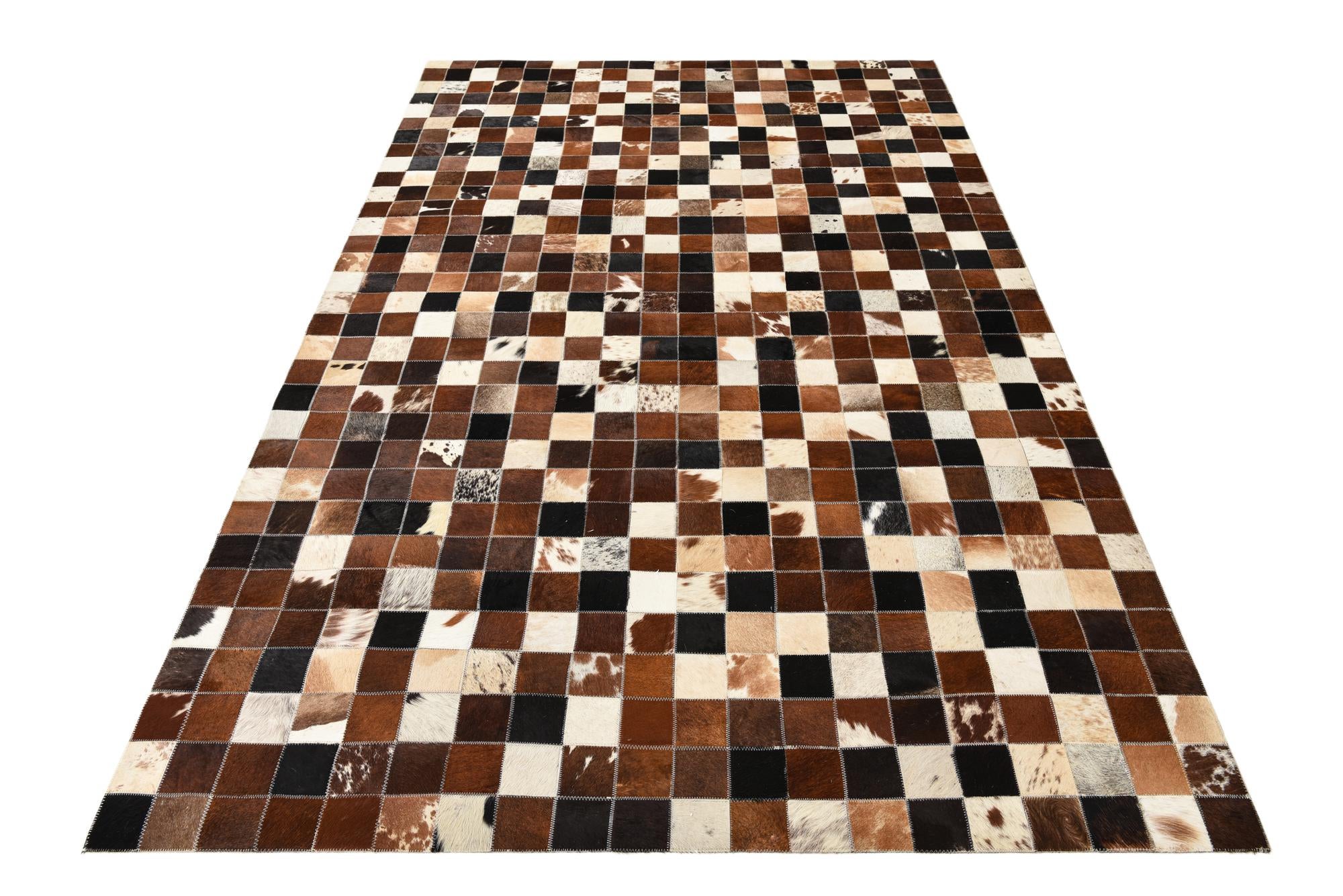 5' x 7' 10 Cowhide Rug