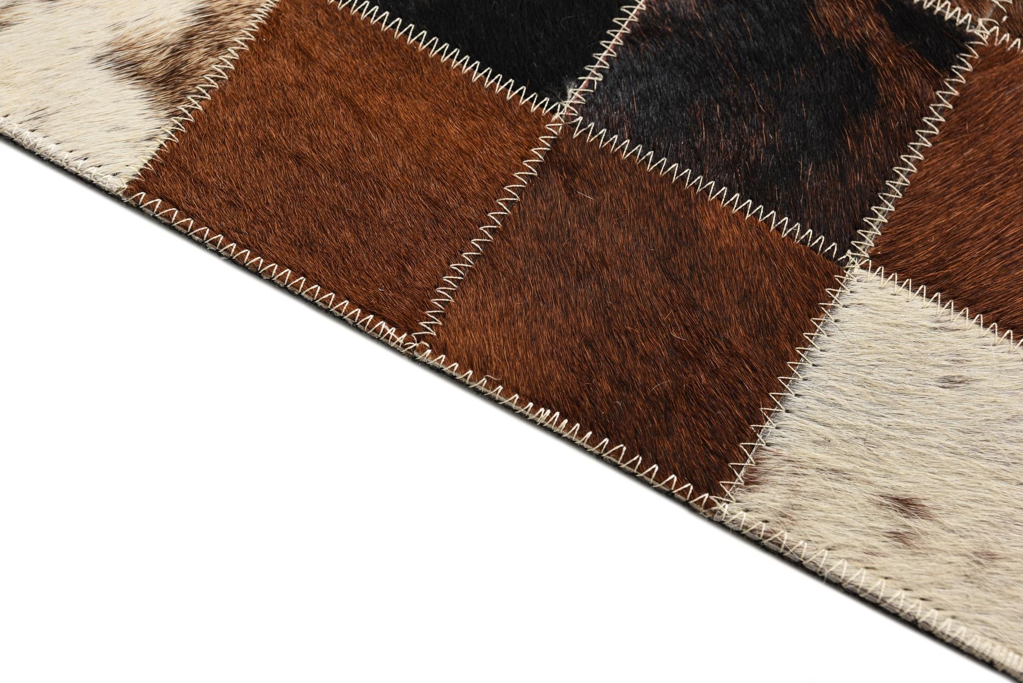 5' x 7' 10 Cowhide Rug