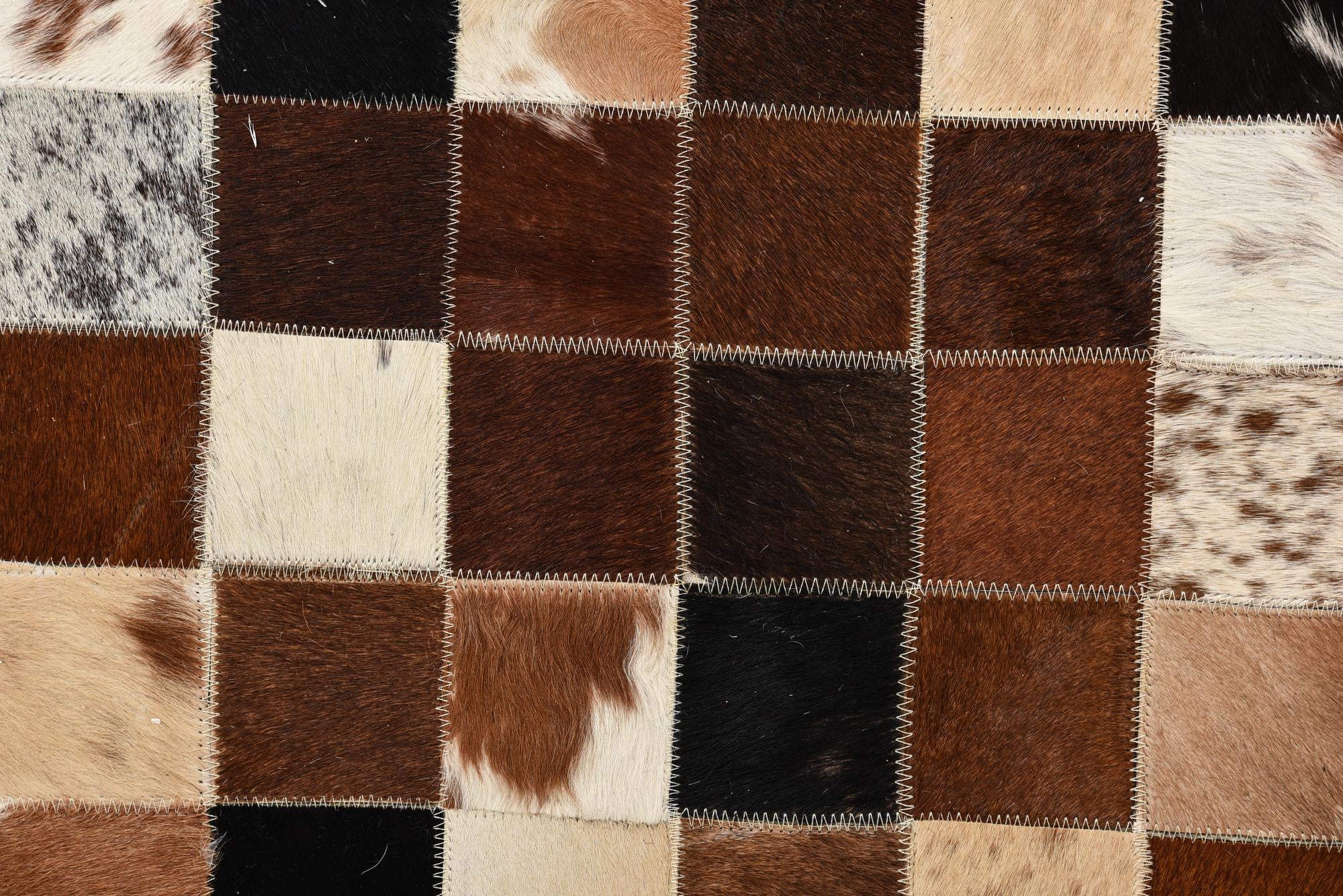 5' x 7' 10 Cowhide Rug