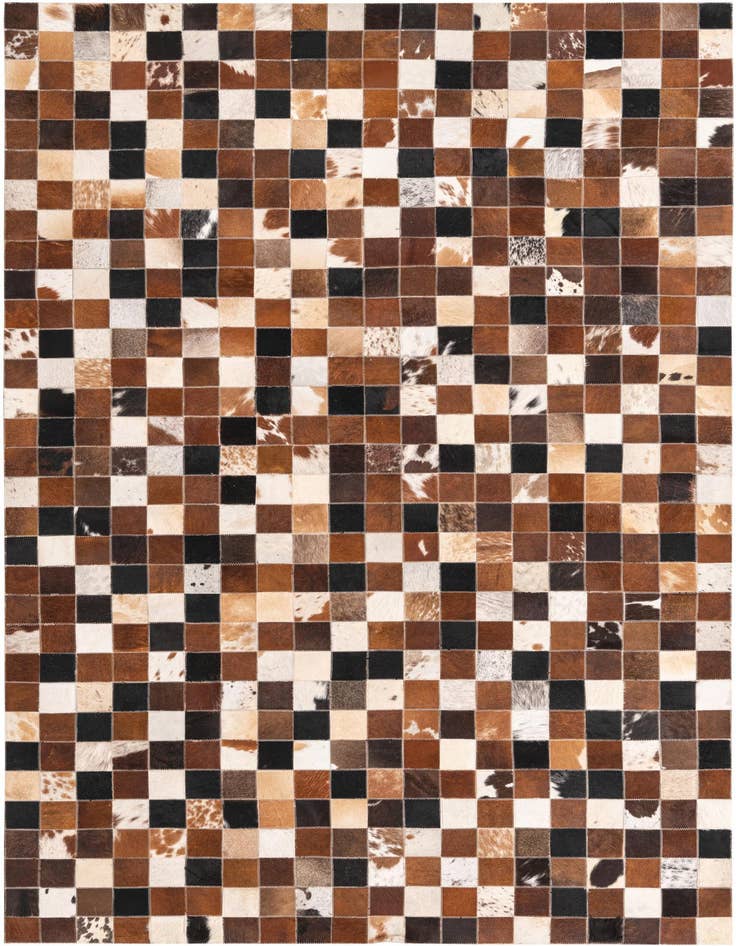 Detail image of 5' x 7' 10 Cowhide Rug