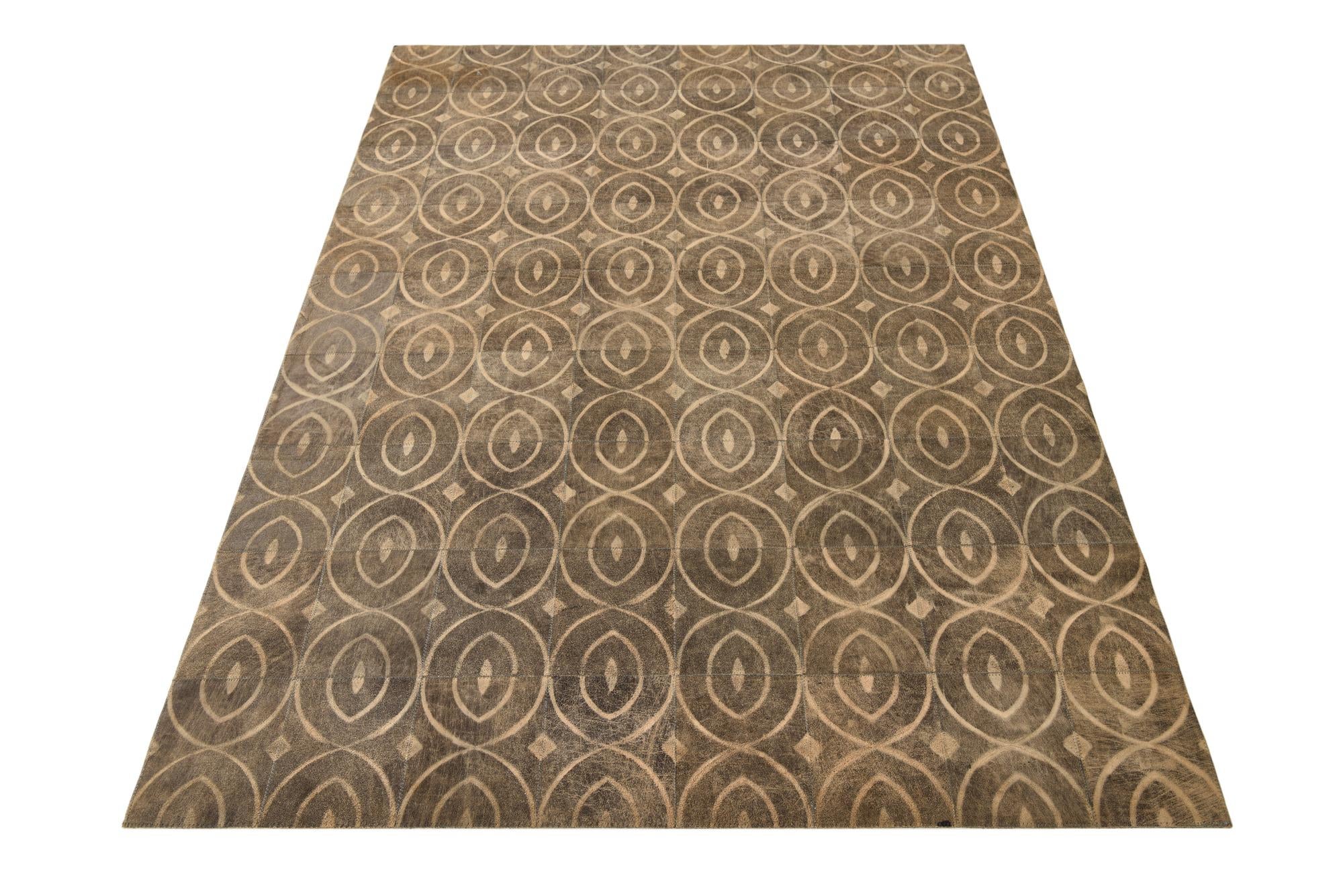 4' x 5' 10 Cowhide Rug