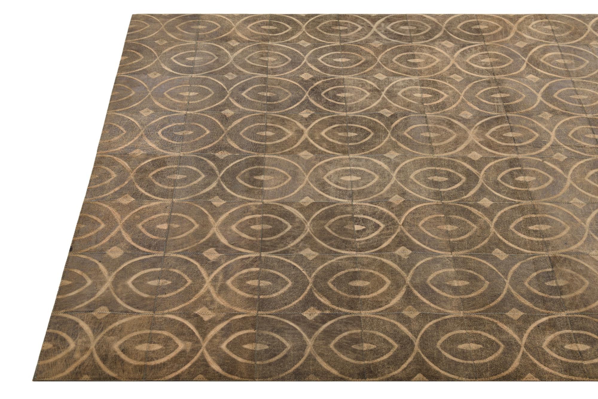 4' x 5' 10 Cowhide Rug
