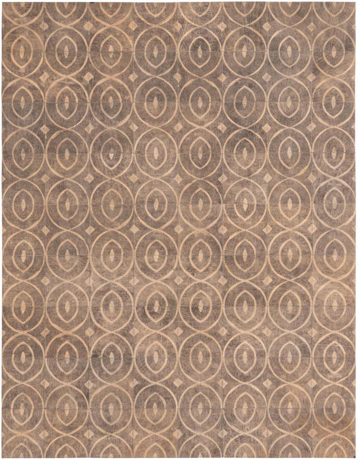 Detail image of 4' x 5' 10 Cowhide Rug