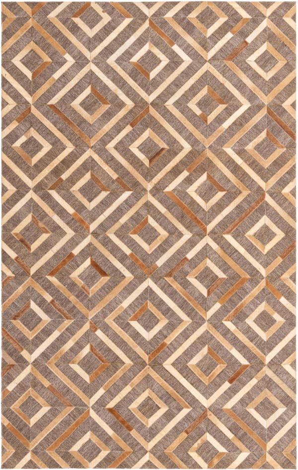 Detail image of 4' 10 x 7' 9 Cowhide Rug