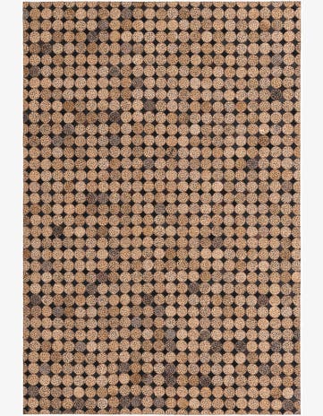 5' 1 x 7' 6 Cowhide Rug