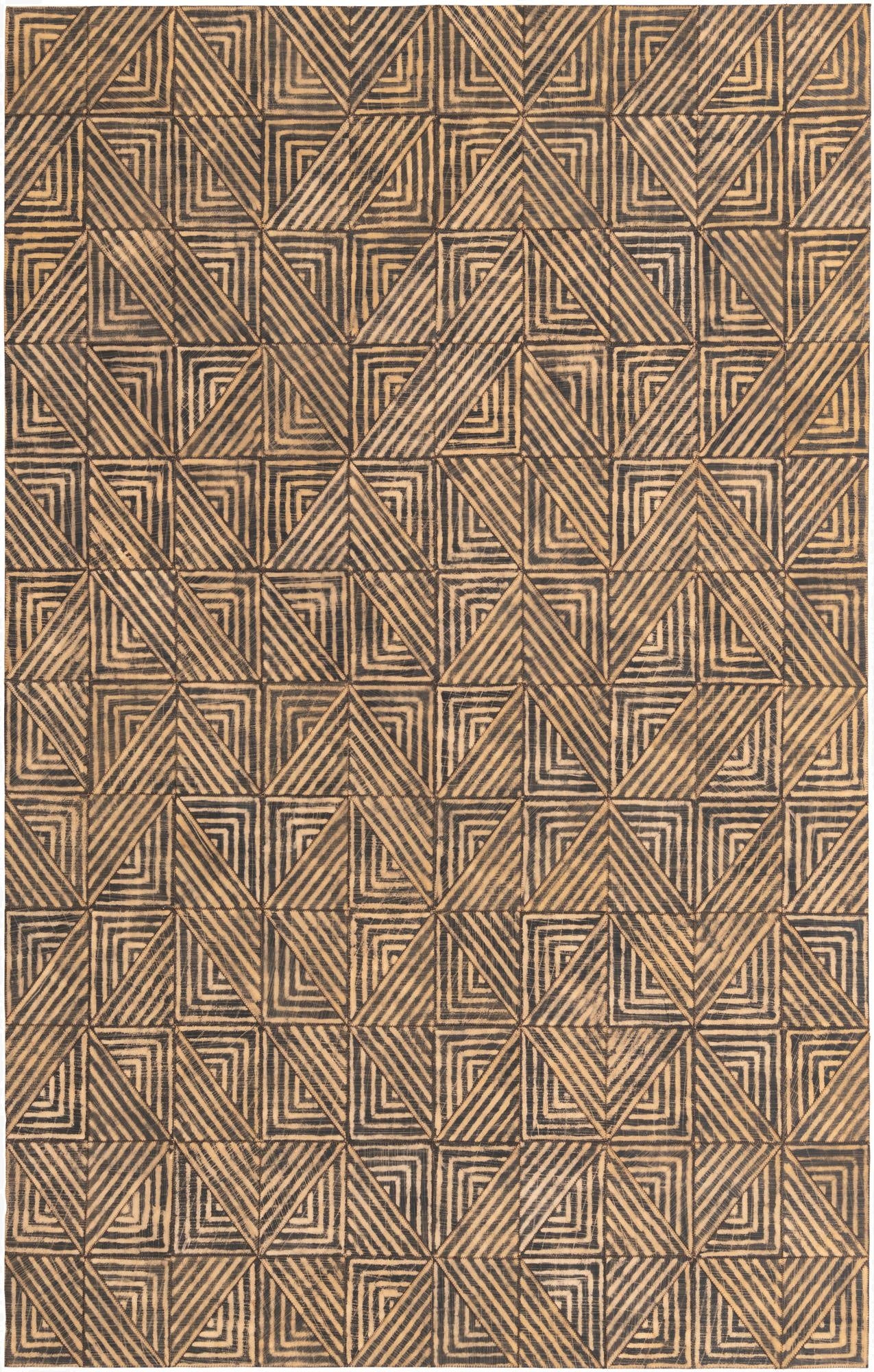 5' x 7' 10 Cowhide Rug