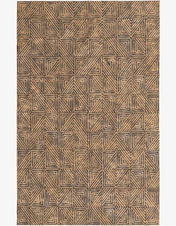 5' x 7' 10 Cowhide Rug