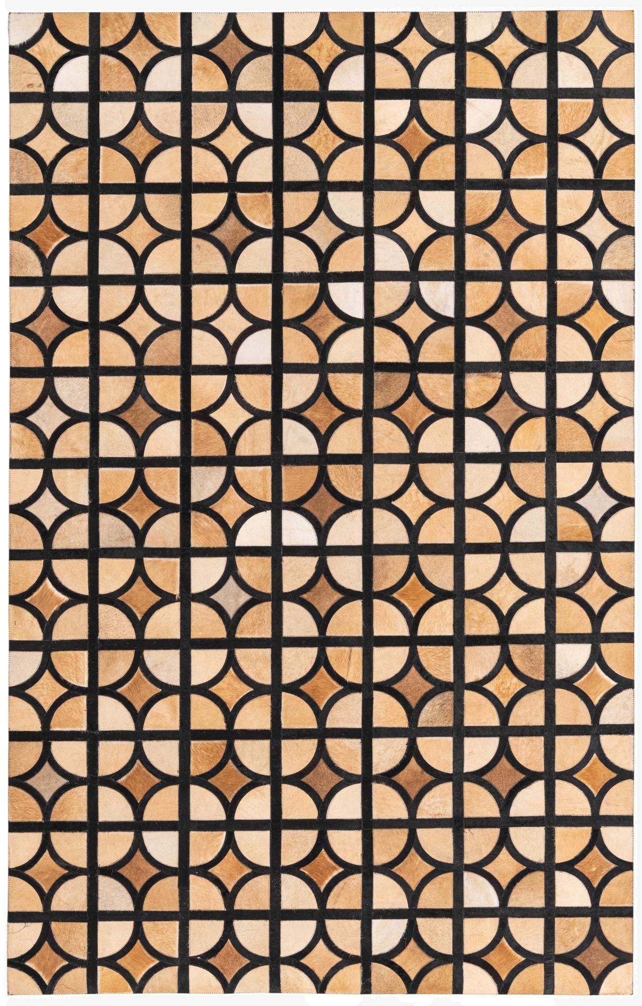 5' x 7' 9 Cowhide Rug